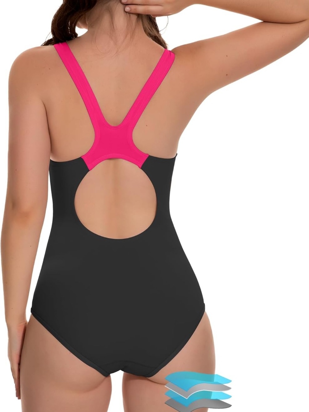 One Piece Racerback Training, Period Swimsuits for Teens S/1106-10(4)